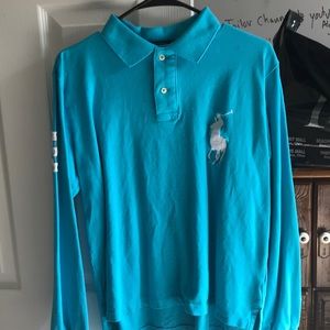 Polo Ralph Lauren Long Sleeve Collared Shirt Sz. M